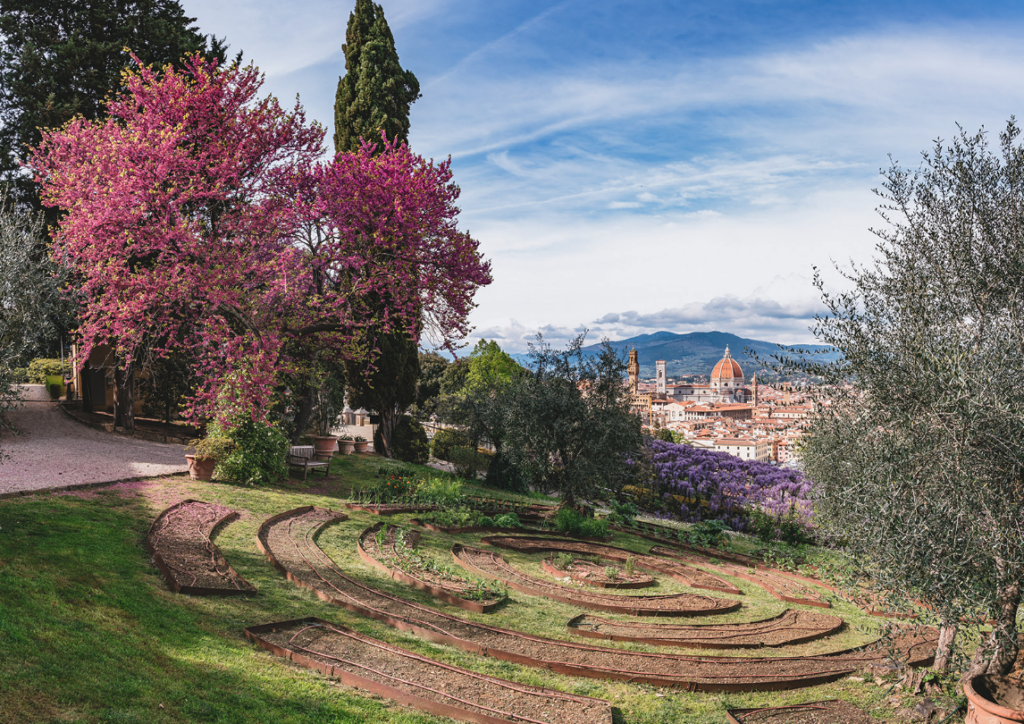 Nell'immagine il Giardino di Villa Bardini